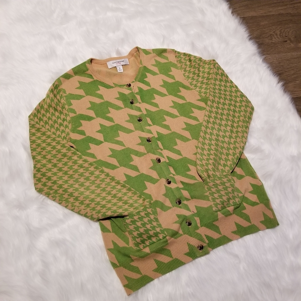 Isaac Mizrahi | Geometric Cardigan